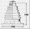 BORG & BECK BCB2921 Bellow, driveshaft